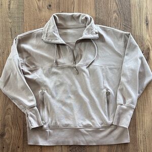 Old Navy Maternity Dynamic Fleece Half Zip Pullover